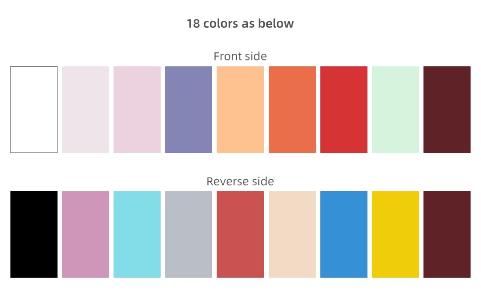 18 Colors Photography Backdrops Small Product Background - Tabletop Photo Shoot for Jewelry Cosmetics Food(19.7 * 27.6 Inch)