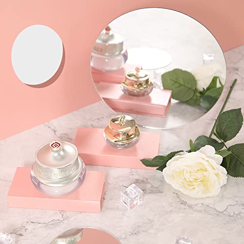 Acrylic Mirror Reflection Board Geometric Shape Photo Background Props Set Photography Ornaments Reflective Display Sheet (Silver 5Pcs) - color: Silver