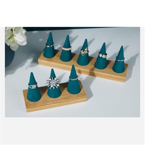 Jewelry Towers Personalized Velvet Jewelry Display Rack Light Luxury Store Mall Shooting Jewelry Display Props Storage Ornaments Jewellery Stand Display(Small) - size: Small