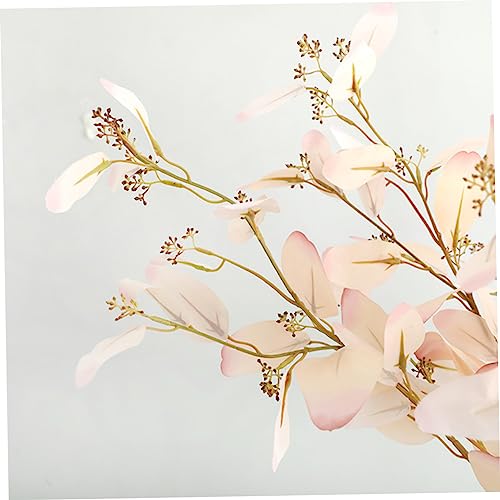 1pc Lifelike Fake Eucalyptus Leaf for Wedding and Home Decor Elegant Light Decoration for Table Centerpieces Photography Props and Event Styling