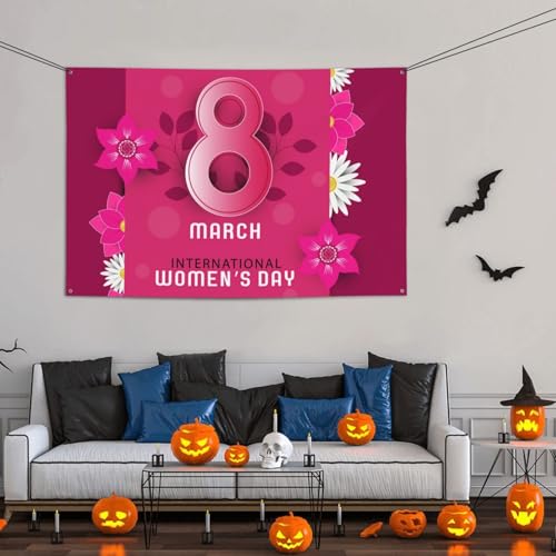 International Women's Day 2026 Backdrops 47 * 71 Inches Holiday Party Photography Background Indoor Outdoor Festival Photo Banner Booth Props Wall Decoration - color: Burst