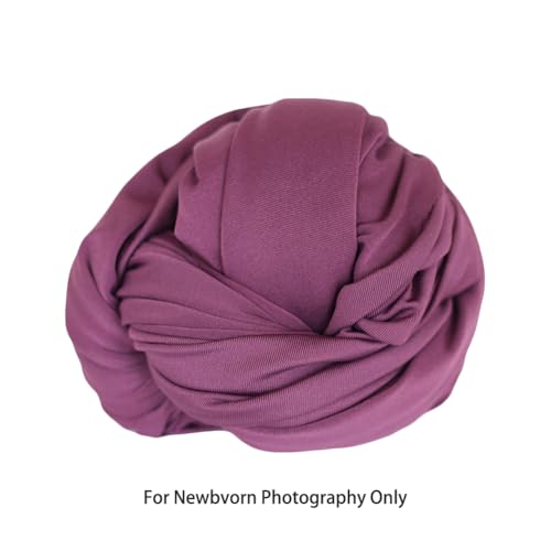 Zeroest Newborn Photography Stretch Wrap Boy Girl Baby Wraps Photography Props Baby Photo Prop Stretch Blanket for Baby (Grape) - color: Grape