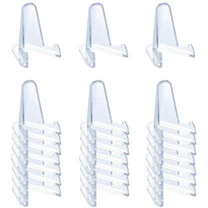 24 Packs Thickened edition (2.3 Inch) Acrylic Card stands, Card Holder Display Stand,Coin Display stand, for Display Magnetic Card Holder,Challenge Medals, Baseball Cards, Sports Cards, Trading Cards - size: 24 PCS / 2.3"
