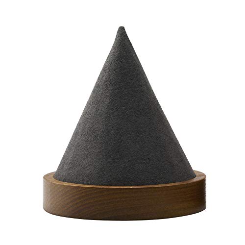 Oirlv Solid Wood Bangle Bracelet Watch Holder Exhibit/Trade shows/Retail stores Jewelry Display Stand(Grey) - color: Grey