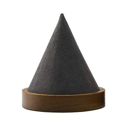 Oirlv Solid Wood Bangle Bracelet Watch Holder Exhibit/Trade shows/Retail stores Jewelry Display Stand(Grey) - color: Grey