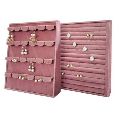 Colaxi Jewelry Storage Organizer Jewelry Holder Vertical Tray Display Stand for Showcase Vanity Table Dresser, Rings Holder - color: Rings Holder