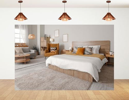 8x8ft Stylish Modern Bedroom Backdrop with Cozy Furniture and Neutral Tones Photography Background Inviting Warm Home Birthday Party Baby Shower Decorations Banner Photo Studio Props - size: 8x8ft