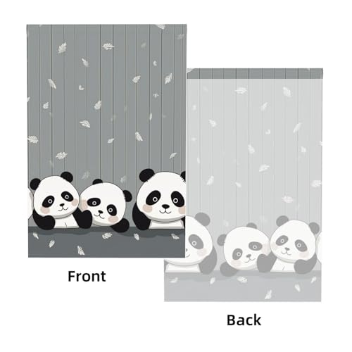 Funny Baby Panda Backdrop Background for Photography 5x7ft Photobooth Professional Photo Backdrop Curtains Video Photography Studio Photo Backgrounds Banner Booth Background Screen Parties - color: Funny Baby Panda
