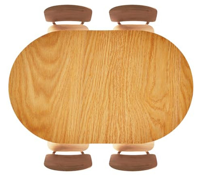 Wood Texture Background Fitted Oval Tablecloth, Elastic Edge Tables Cloth, Washable Table Cover, Kitchen and Dining Tablecloths Protector, Fits 52"x70" Oval TablesStyle 45 - color: Wood Texture -11, size: 70" x 52" (Oval)