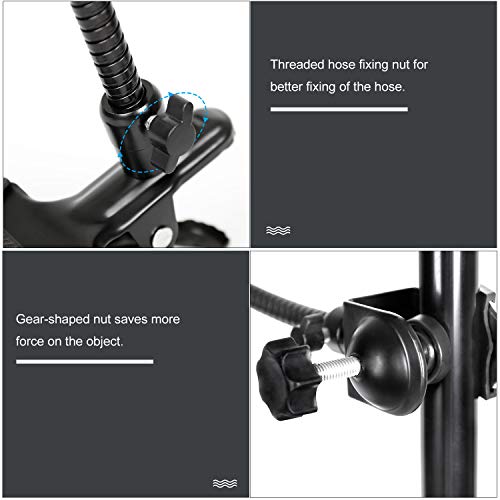 20" Ajustable Jaws Flex Clamp Mount Clip Gooseneck Extension for Gopro Cameras Studio Stand Lighting Accessories - color: C5016