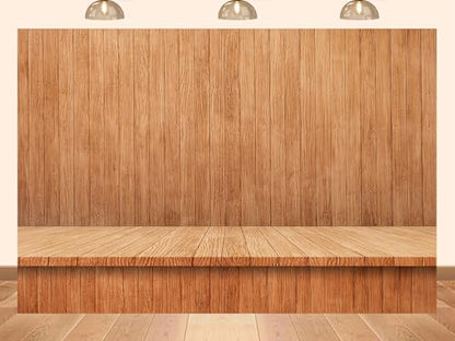 12x10ft Fabric Smooth Light Wood Panel Backdrop Clean Table Surface Texture Background for Modern Product Displays Party Decorations Banner Photo Booth Props Tapestry - size: 12X10ft