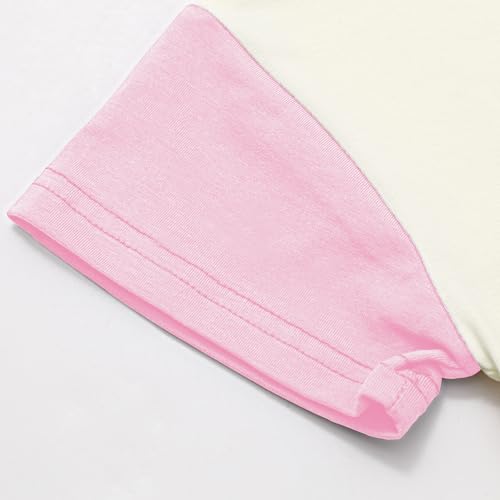 Bafeicao Baby Boy Girl Bubble Romper Color Block Short Sleeve T Shirt Newborn Summer Bodysuit - color: Purple With Pocket, size: 6-12 Months