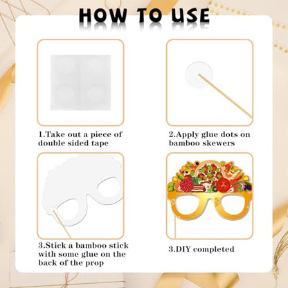 Pizza Sign Photo Booth Props Funny Fast Food French Fries Pizza Birthday Photoshoot BBQ Party Photography Props Favor Centerpiece Sticks Decorations 20 PCS