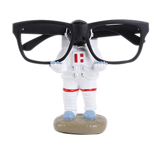 Fun Eyeglass Holder Display Stands - Home Office Decorative Glasses Accessories (Astronaut) - color: Astronaut