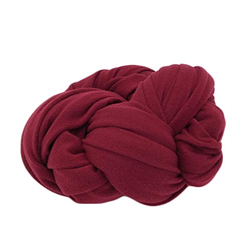Zeroest Newborn Photography Outfits Props Stretch Wraps for Baby Boys & Girls Photoshoot Posing Blanket (Wine) - color: Wine