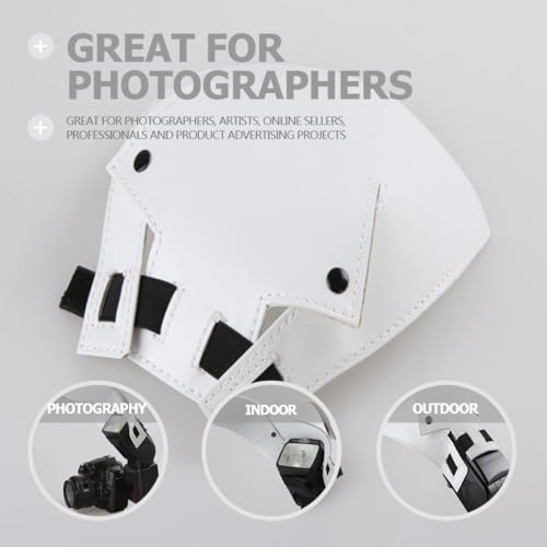 ABOOFAN 2pcs Photography Flash Reflector Soft Diffuser for Camera Speedlight, Portable Light Reflector Panel for DSLR Photo Lighting and Bounce Flash Use
