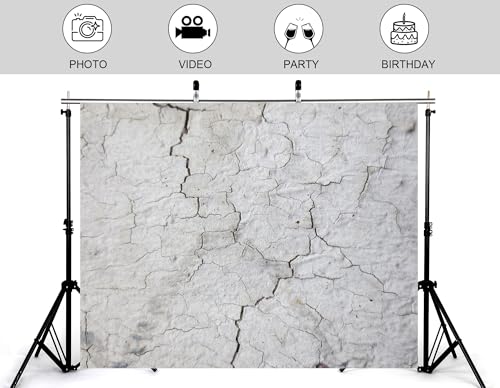 15x10ft Cracked Texture Backdrop Aged Surface with Fine Lines Photography Background for Party Rustic Themed Event Art Decorations Tapestry Photo Booth Props - size: 15x10ft