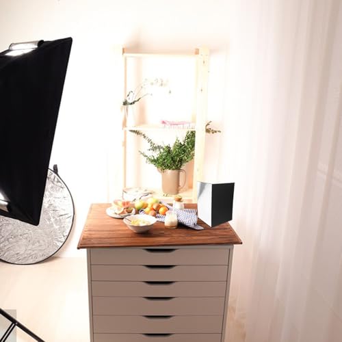 BESPORTBLE 2pcs Folding Photography Reflector Boards Black and White Cardboard Light Reflectors for Camera Lighting for Studio and Outdoor Product Photography