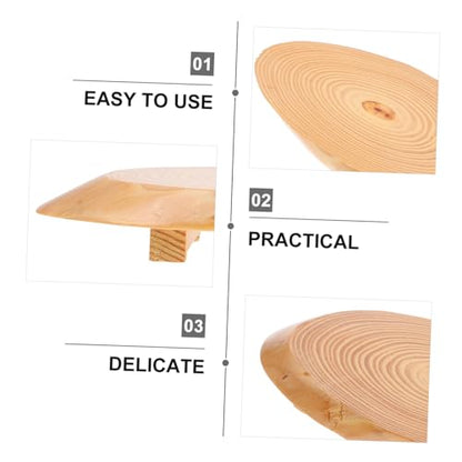 VOSAREA Wooden Sushi Plate Lid Japanese Style Sushi Tray Serving Plate for Food Photography Elegant Design 30cm Size