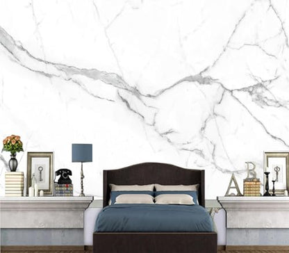 Cliouar-White Statue Marble Texture Background Mural Wallpaper Peel and Stick 90" x 67" - color: No.11, size: 90" x 67"