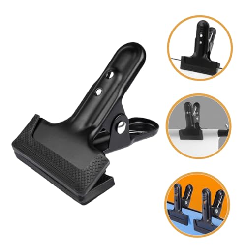 ARTIBETTER 4pcs Backdrop Clips Backdrop Fixing Clamps Heavy Duty Cold Rolled Steel for Photography Setup Stylish for Securing Background Cloths