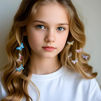 Hair Clips For Beautiful Girls Making Your Daughter More Cute As A Princess, Girls Must Have Hair Claws With Elegant And Charming Stylish Fashion, 8 Tiny Kits