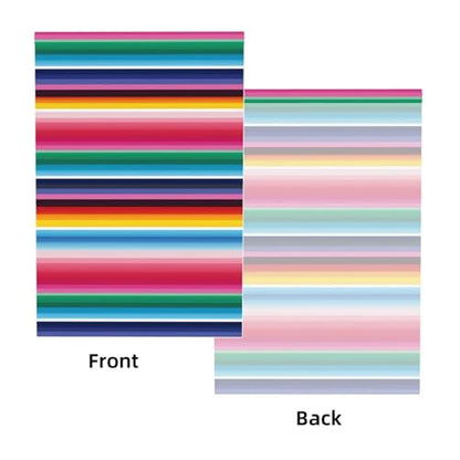 Colorful Mexican Stripes Backdrop Background for Photography 5x7ft Photobooth Professional Photo Backdrop Curtains Video Photography Studio Photo Backgrounds Banner Booth Background Screen Parties - color: Colorful Mexican Stripes
