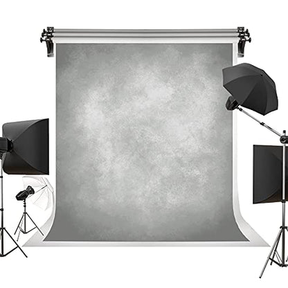 Kate 5x7ft Light Grey Backdrops Abstract Photography Backdrop for Professional Studio Backgrounds - color: Light Grey