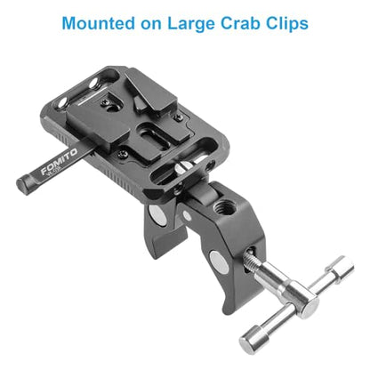 FOMITO V-Mount V-Lock Base Station Quick Release Plate VK-03 Black - color: VK03