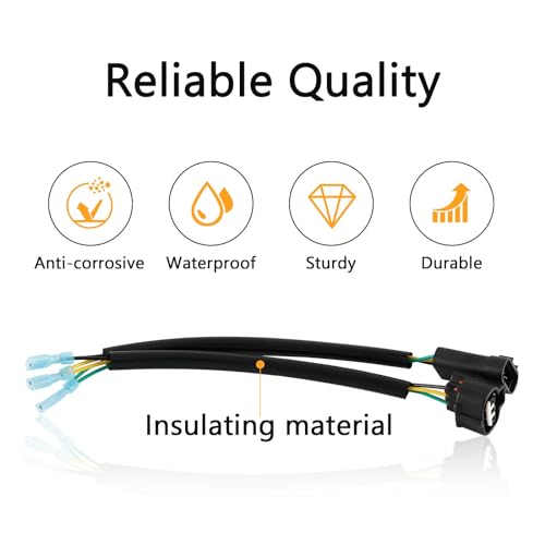 Throttle Position Sensor TPS Test Harness Tool Compatible with Yamaha Grizzly 550/700, Kodiak 450/700,YFZ450R,YFZ450X,Viking 700,Viking VI,Wolverine,YXZ1000R - style: Model-4