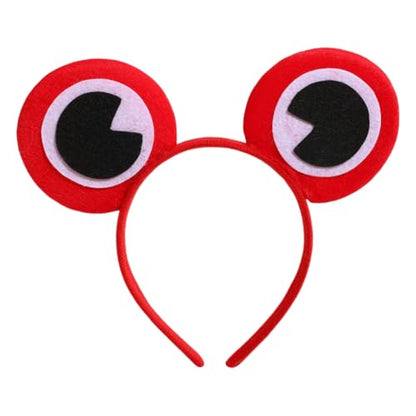 Crowns Hairbands For Photo Studio Halloween Eye-catching Props For Easter Adorkable Party Daily Wear - color: Red Rd