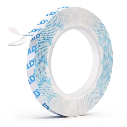 ADY Double Sided Tape Heavy Duty Clear Tape Removable,Clear Picture Hanging Strips for Mounting No Residue, Damage-Free, Double Sided Tape Paint Safe for Wall, Poster Stick,Office - color: transparent