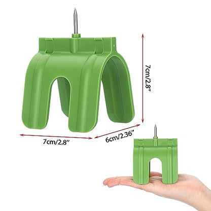 Sumnacon 5 Pcs Outlet Marker for Drywall Installation Drywall Marking Tool for Electrical Outlets, Electric Wire Protection Made, Green (Green)