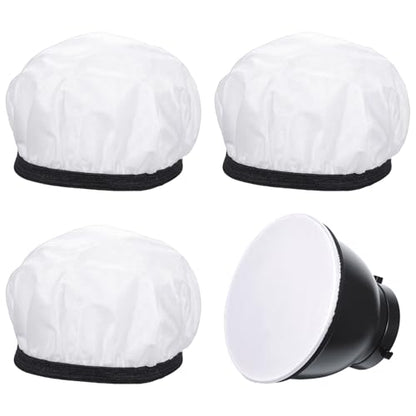 3 Pcs Light Diffuser, 7"/18cm Soft Light Reflector Diffuser, Standard Cloth Diffusers Lights Sock for Studio Strobe Reflectors, Video Shooting - color: 3 Pcs