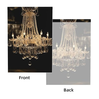 Gorgeous Crystal Chandelier Backdrop Background for Photography 5x7ft Photobooth Professional Photo Backdrop Curtains Video Photography Studio Photo Backgrounds Banner Booth Background Screen Parties - color: Gorgeous Crystal Chandelier