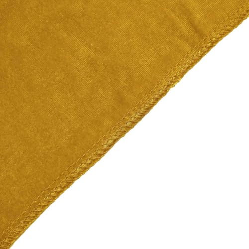 Efavormart 8ftx7ft Metallic Gold Soft Velvet Hexagon Backdrop Stand Cover, Double-Sided Stretchable Fitted Wedding Arch Cover, Premium Velveteen Pullover Backdrop for Party, Events, Ceremonies - color: Gold