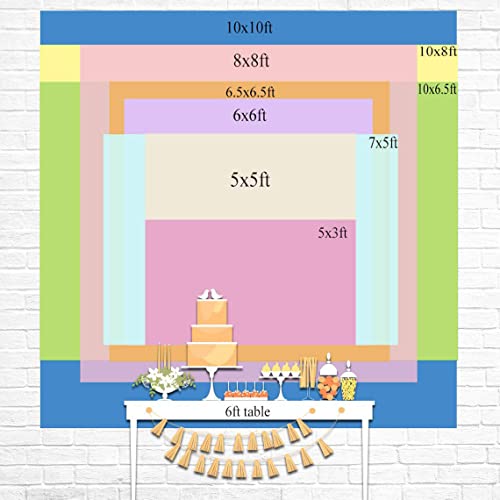 10x8ft Spring Backdrop Pink Flower Garden Photography Backdrop Easter Decor Banner Kids Children Birthday Banner X-211 - size: 10x8ft