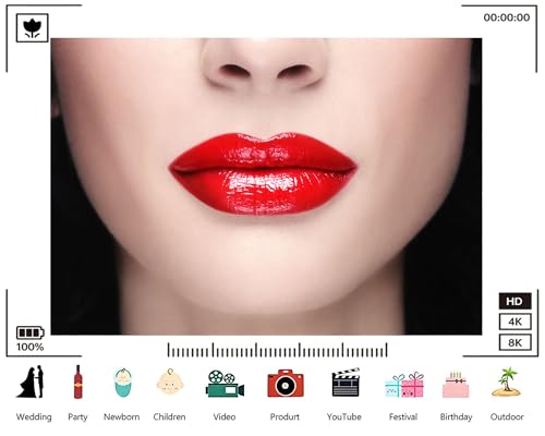 Trykid 5x5ft Glossy Red Lips Makeup Backdrop Bold Lipstick Beauty Photography Background Cosmetic Glam Party Decoration Tapestry Photo Booth Prop Fabric - size: 5x5ft