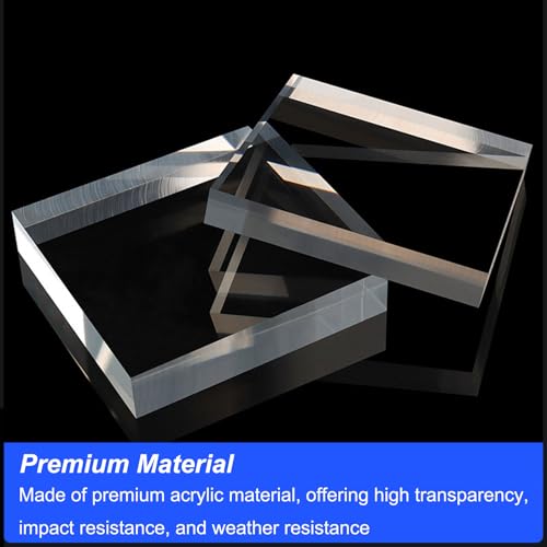 Transparent Acrylic Cubes, 70×70Mm Acrylic Block for Display Product Photography Props Cosmetic Crafts Show,70×70×60mm - size: 70×70×60mm