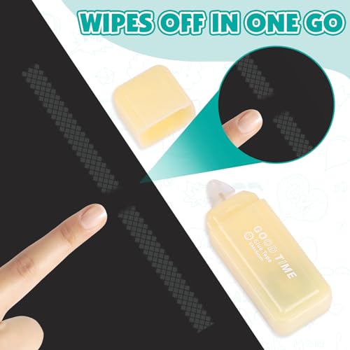 8 Pack Double Sided Glue Tape Roller for Scrapbook Supplies, Glue Tape Runner for Scrapbooking Journaling Art School Office Supplies for Kids and Adults, Gift Wrap, 0.24IN x 20FT（Patented）
