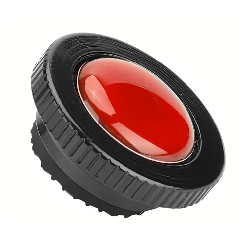 Acouto Quick Release Plate Mini Aluminium Alloy Camera Round Quick Release Plate Head 1/4 inch Screw for Compact Action Tripod Mounts Clamps Red Replacement - size: Red
