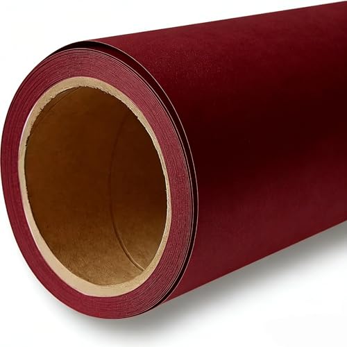 Seamless Paper Background for Photography Photo Studio Backdrop Roll(107" x36' Flame) - color: Flame, size: 107" X 36'
