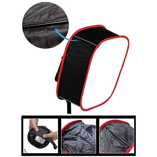 2X Portable Softbox LED Light Panel Diffuse Light Room Lighting Modifier for LED Light