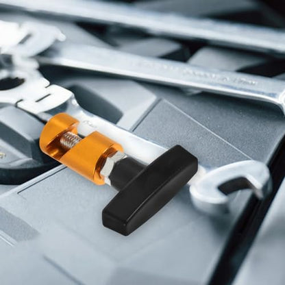 Car Hood Lift Support Clamp Hydraulic Strut Holder for Automotive Universal Hood Prop Rod Repair Tool Gold