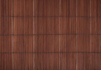 20X10ft Fabric Dark Brown Bamboo Reed Mat Vertical Lines Backdrop Natural Wood Slat Texture Background for Asian Theme Party Decorations Zen Home Wall Decor Photo Studio Props - size: 20X10ft