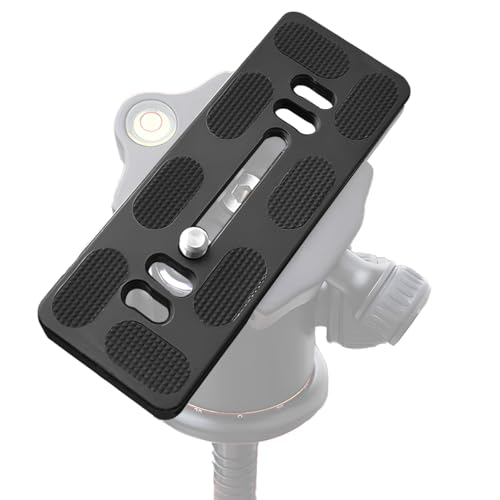 PU-100 100mm Quick Release Plate, Universal Camera QR Plate with D-Ring Screw for DSLR Camera Tripod Ballhead, Quick Shoe Plates Compatible with Arca Swiss Standard Clamp - size: 100 MM*40 MM
