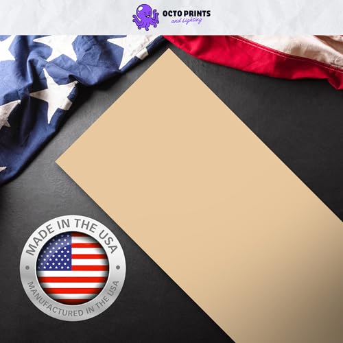 Octo Lights Magnetic Light Covers for Ceiling Lights Classroom Fluorescent Light Covers Solid Beige 2x4 Ceiling Light Cover for Classroom Lights, Office, and Medical Spaces (Pack of 1) - color: Dark Beige