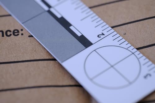 Crime Scene Photomacrographic Scale (No.2-Inches) - size: No.2-Inches
