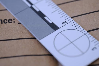 Crime Scene Photomacrographic Scale (No.2-Inches) - size: No.2-Inches