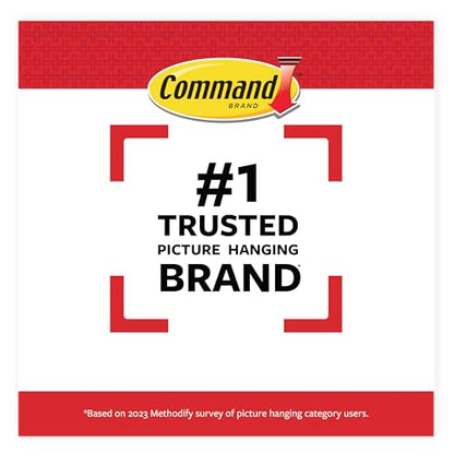 Command 4 lb Small Picture Hanging Strips 36 Pairs (72 Strips), Damage-Free Hanging Picture Hangers, No Tools Wall Hanging Strips for Home Decor, White Adhesive Strips - style: 36 Pairs
